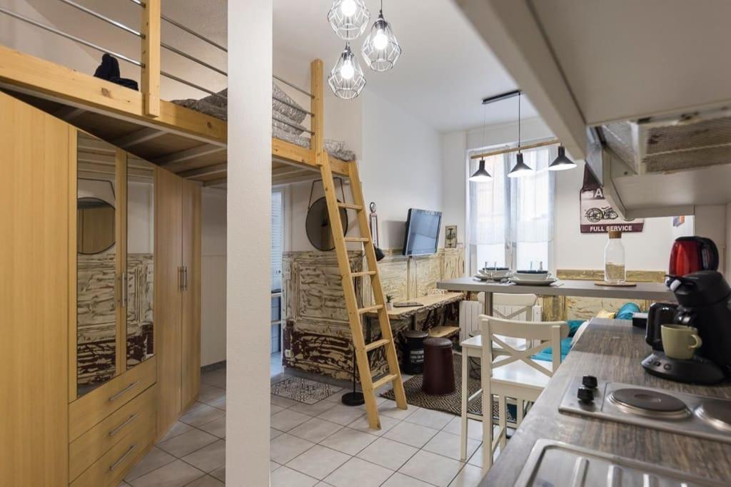 St Leon Strasbourg - Studio 3 Pers - Proche Centre Ville Ngoại thất bức ảnh