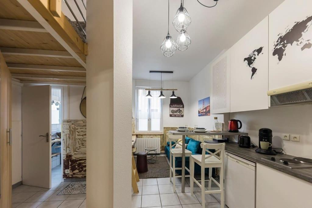 St Leon Strasbourg - Studio 3 Pers - Proche Centre Ville Ngoại thất bức ảnh
